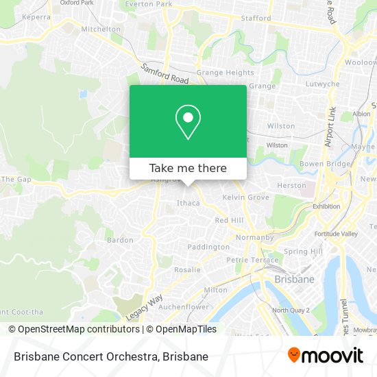 Brisbane Concert Orchestra map