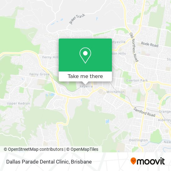 Dallas Parade Dental Clinic map
