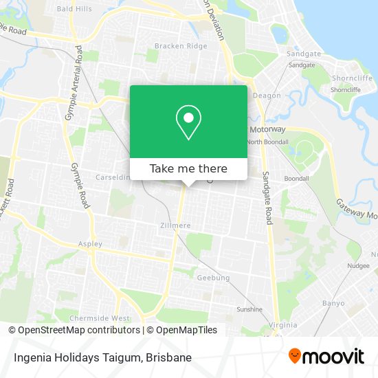 Mapa Ingenia Holidays Taigum