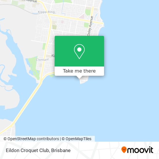 Eildon Croquet Club map