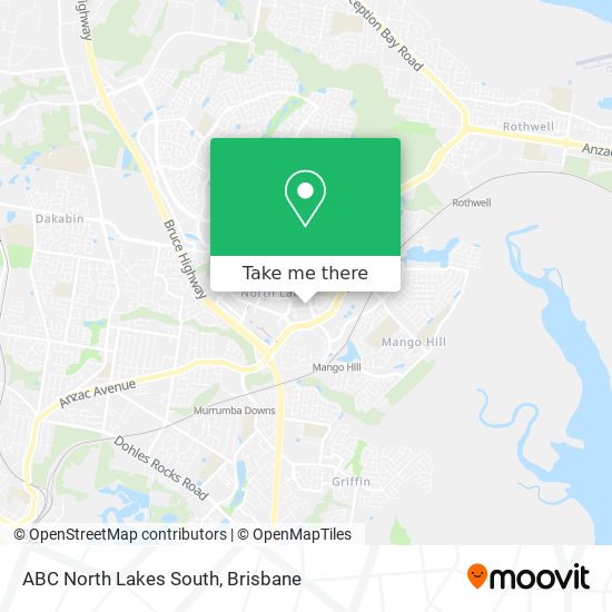 ABC North Lakes South map