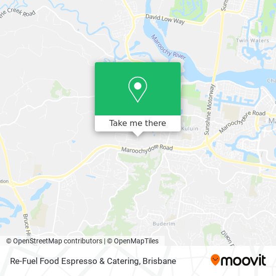 Re-Fuel Food Espresso & Catering map