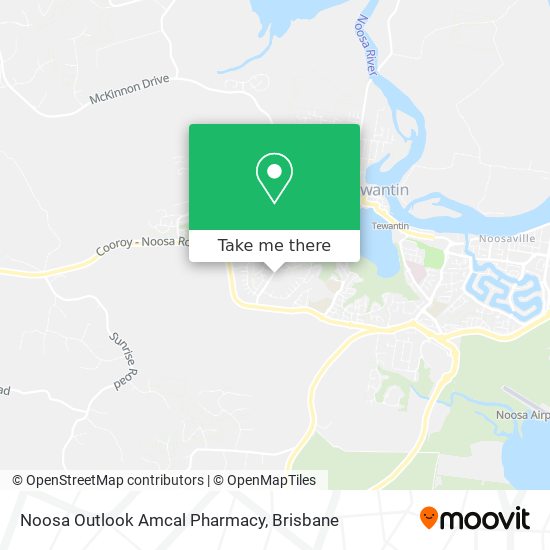 Noosa Outlook Amcal Pharmacy map