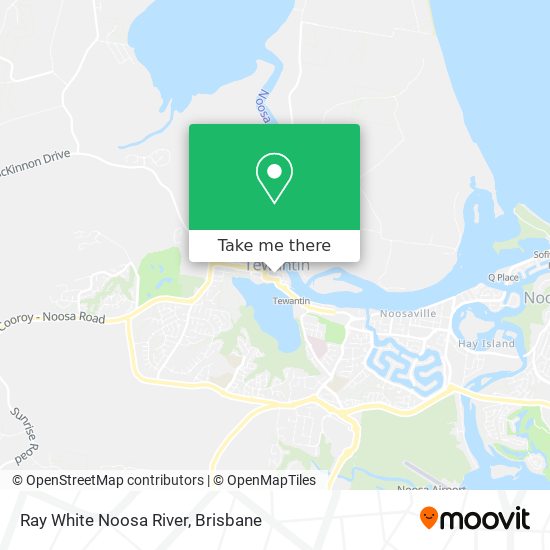 Mapa Ray White Noosa River