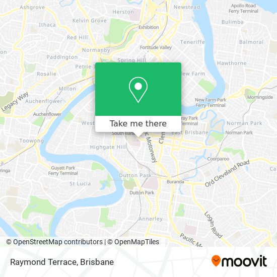 Mapa Raymond Terrace
