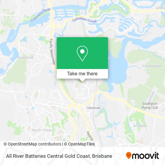 How to get to All River Batteries Central Gold Coast in Helensvale by Bus, Light rail or Train?
