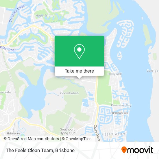 The Feels Clean Team map