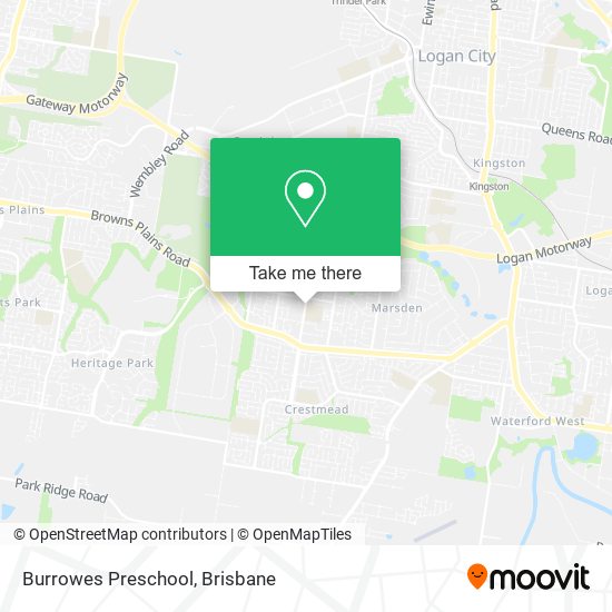 Burrowes Preschool map
