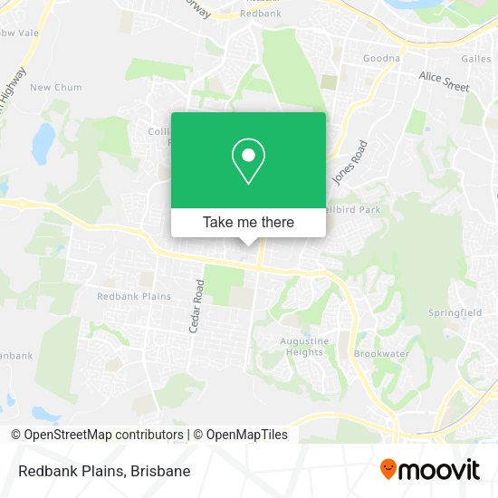 Redbank Plains map
