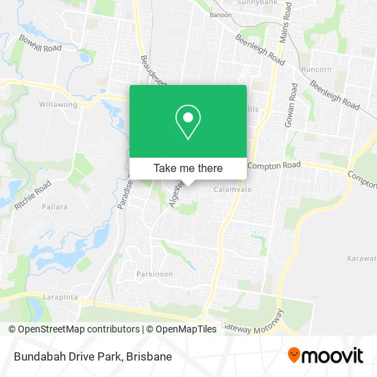 Bundabah Drive Park map