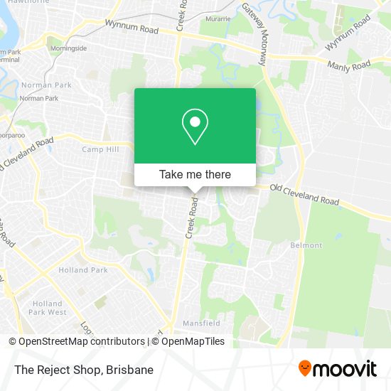 The Reject Shop map