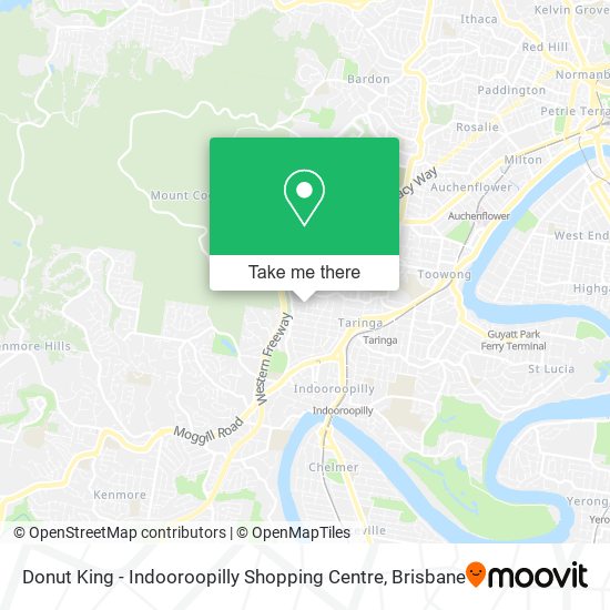 Donut King - Indooroopilly Shopping Centre map