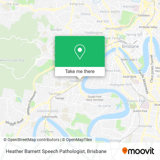 Heather Barnett Speech Pathologist map