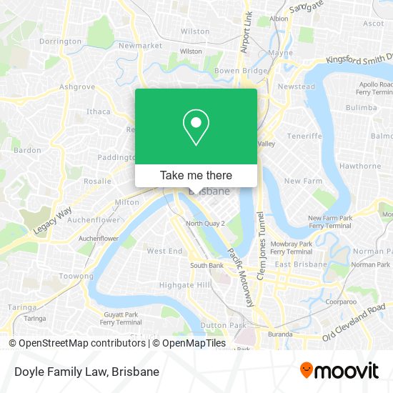 Doyle Family Law map