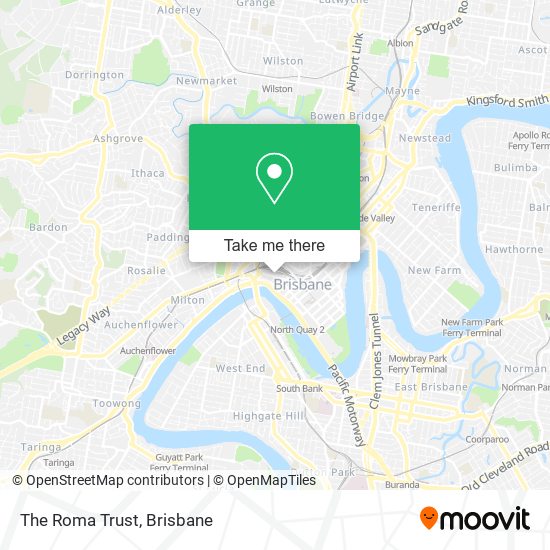 The Roma Trust map