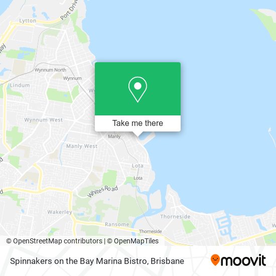 Spinnakers on the Bay Marina Bistro map