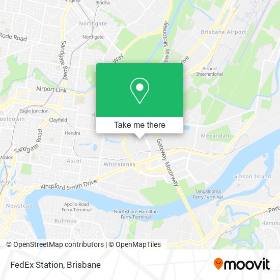 FedEx Station map