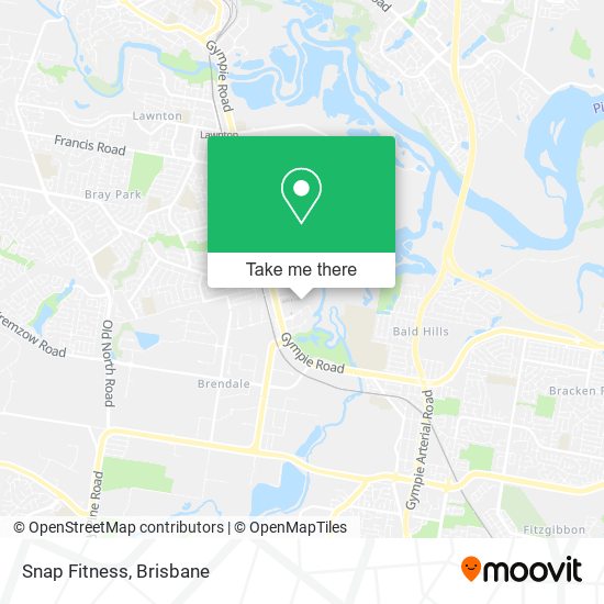 Snap Fitness map