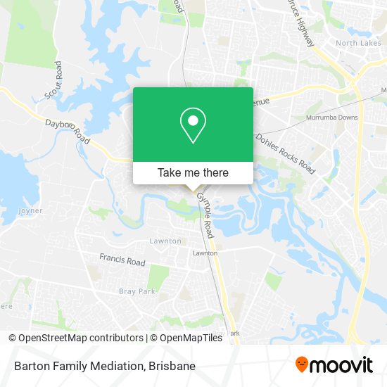 Barton Family Mediation map