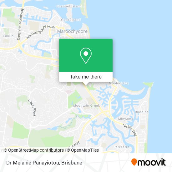 Dr Melanie Panayiotou map