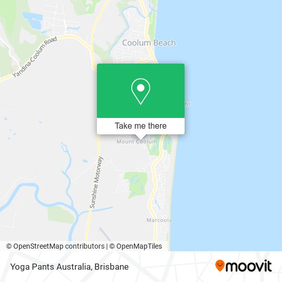 Yoga Pants Australia map