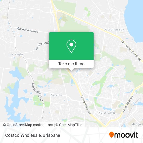 Costco Wholesale map