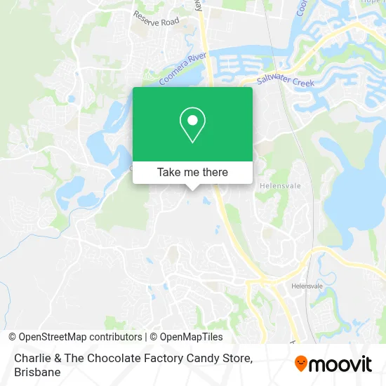 Charlie & The Chocolate Factory Candy Store map