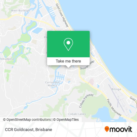 CCR Goldcaost map