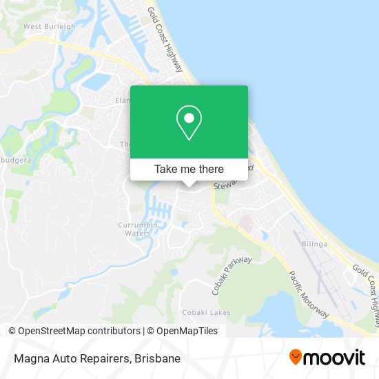 Magna Auto Repairers map