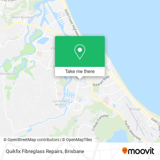 Quikfix Fibreglass Repairs map