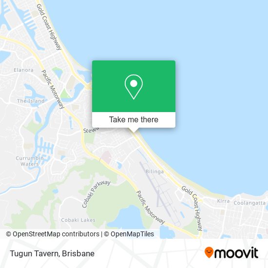 Tugun Tavern map