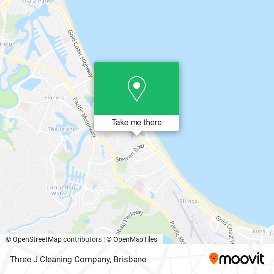 Three J Cleaning Company map