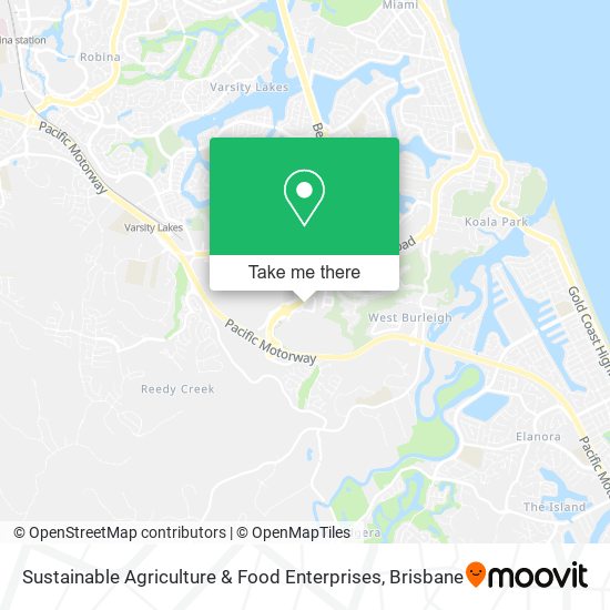 Sustainable Agriculture & Food Enterprises map