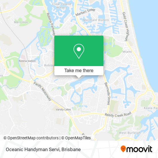 Oceanic Handyman Servi map