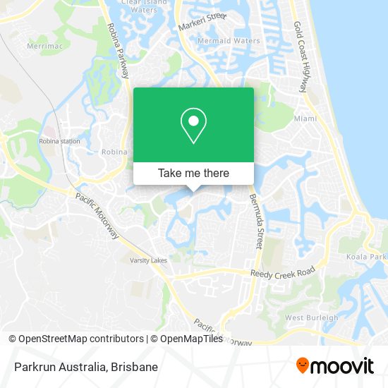 Parkrun Australia map