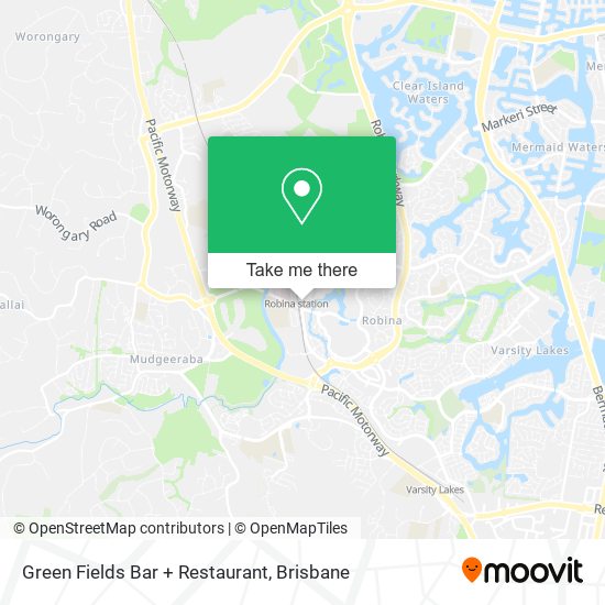 Green Fields Bar + Restaurant map