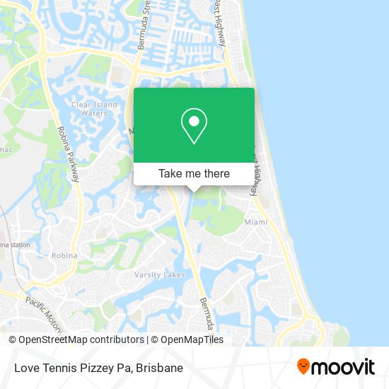 Love Tennis Pizzey Pa map