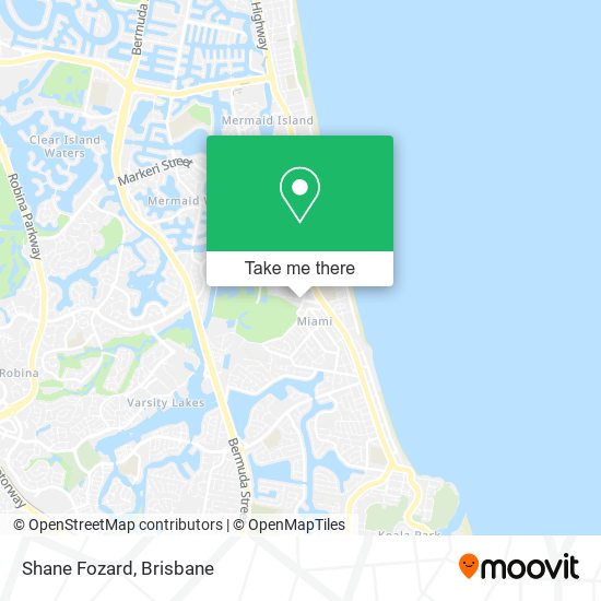 Shane Fozard map