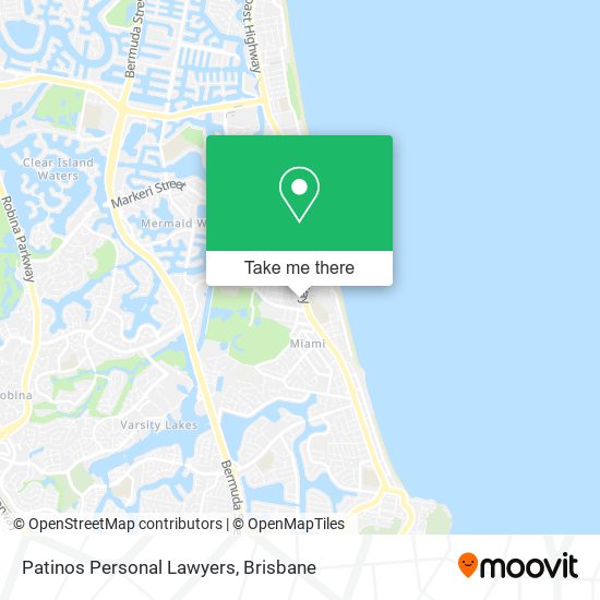 Patinos Personal Lawyers map