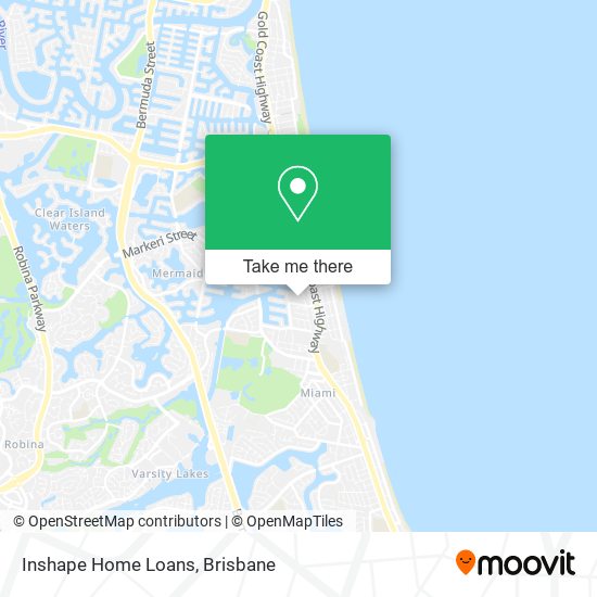 Inshape Home Loans map