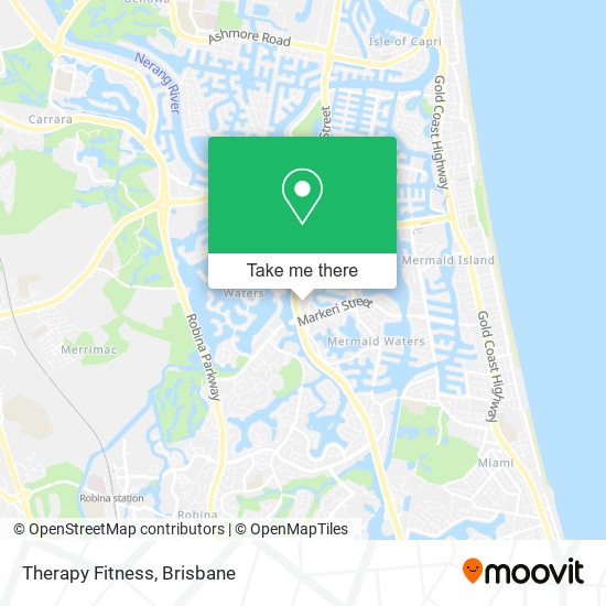 Therapy Fitness map