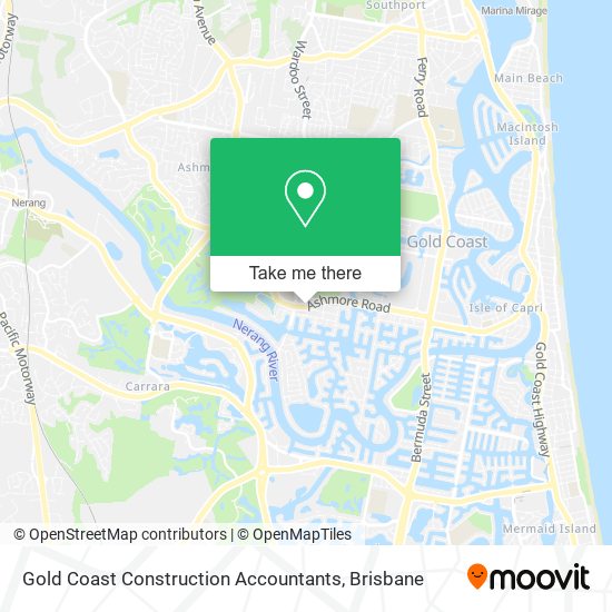 Mapa Gold Coast Construction Accountants