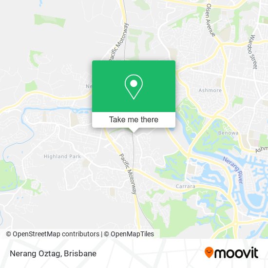 Mapa Nerang Oztag