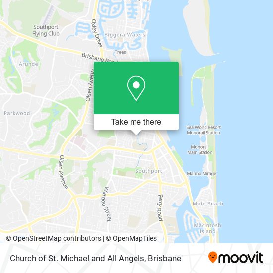 Church of St. Michael and All Angels map