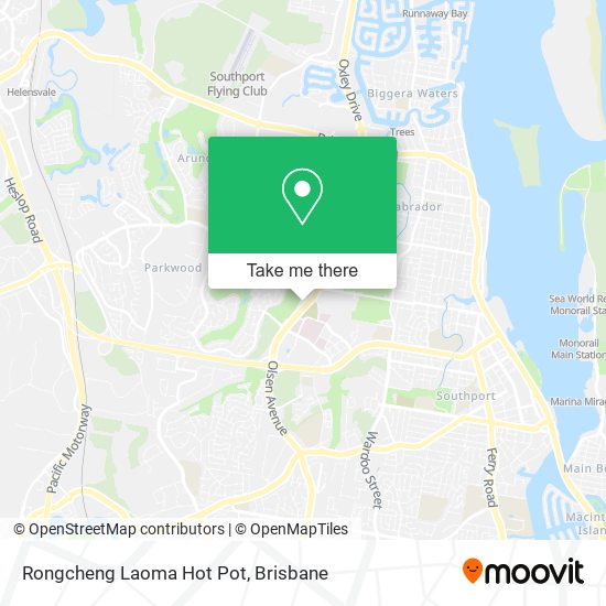 Rongcheng Laoma Hot Pot map