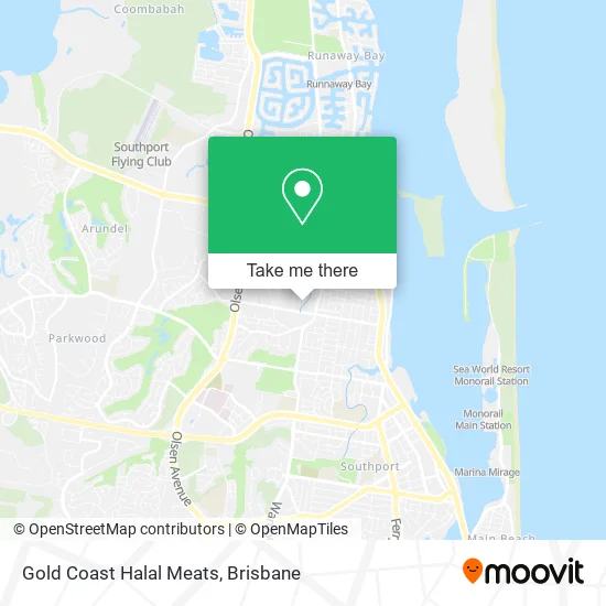 Gold Coast Halal Meats map