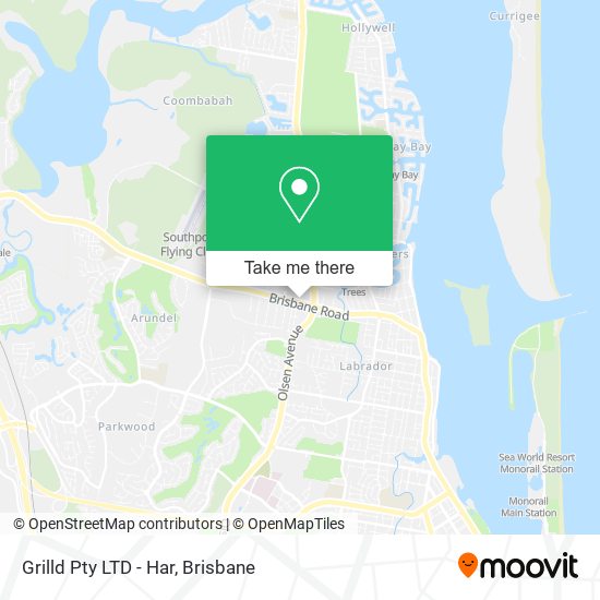 Grilld Pty LTD - Har map