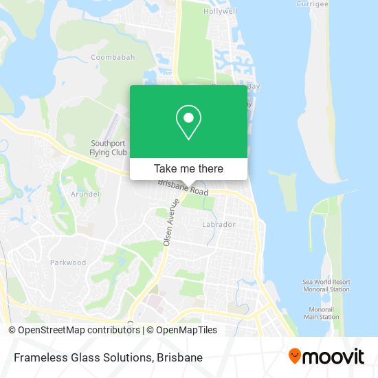 Frameless Glass Solutions map