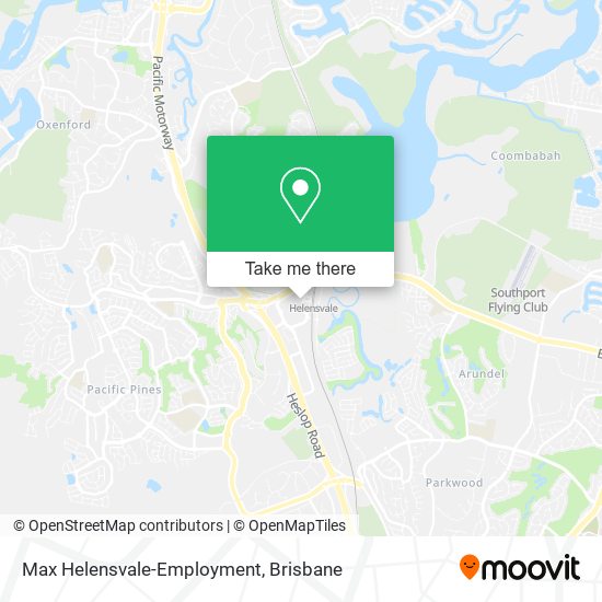 Max Helensvale-Employment map