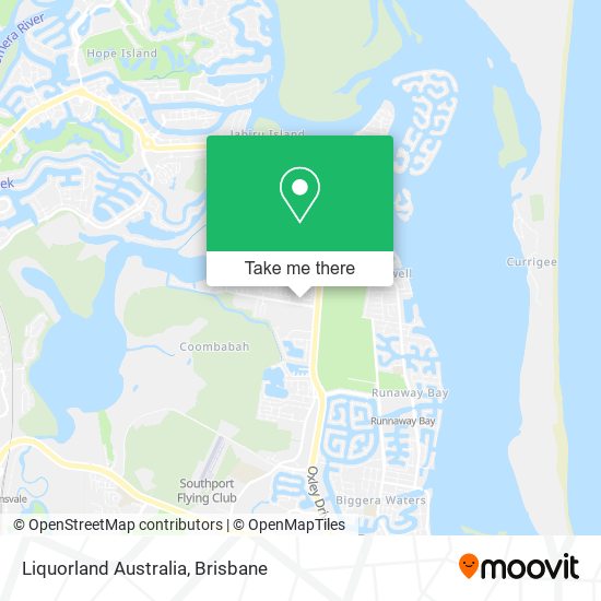 Liquorland Australia map